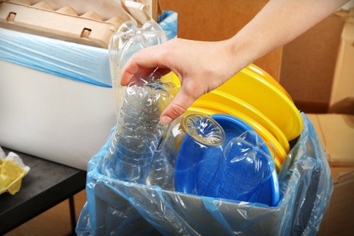 Clean and decluttered garage storage